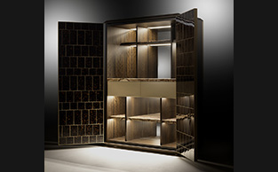 Luxury Designer Bar Cabinet 