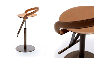 Modern Architectural Design Bar Stool