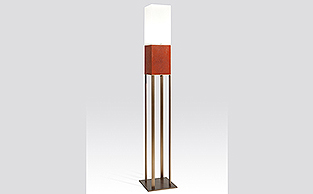 Bronze Architectural Floor Lamp