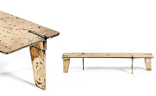 Luxurious Bronze Low Coffee Table