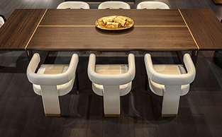 Architectural Design Leather Chair 