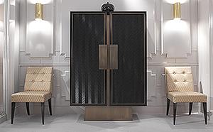 Luxury Bronze Cocktail Cabinet