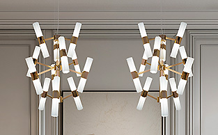 Contemporary Chandelier 24 Lights