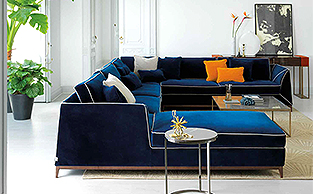 Modern Luxury Sofa Velvet Collection
