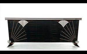 Art Deco Macassar Ebony Sideboard