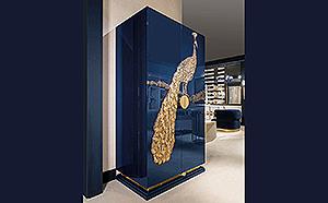 Luxury Cocktail Cabinet  Peacock Design