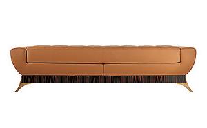 Modern Luxury Leather Bench