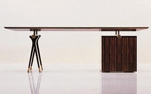 Macassar Ebony Architectural Desk 