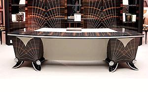 Luxury Art Deco Stylised Executive Desk