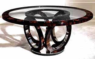 Macassar Ebony Dining Table