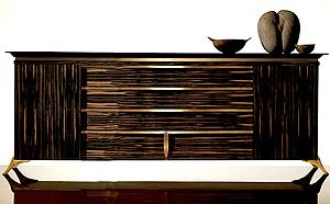 Luxury Macassar Ebony Credenza