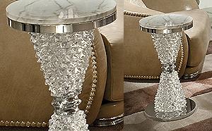 Luxury Murano Glass Side Table