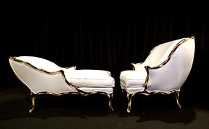 Pop Art Luxury Armchair Chaise