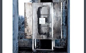 Modern Venetian Glass Display Cabinet