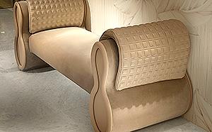 Luxury Upholstered Bench 