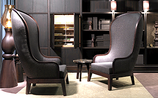 Grand Luxury High Back Armchair