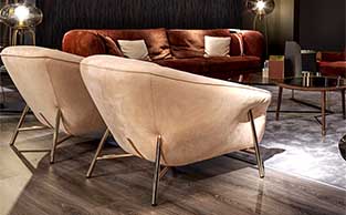 Contemporary Luxury Leather Armchairs 