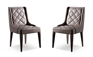 Luxury Full Leather Dining Chair