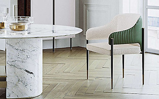 Contemporary Luxury Dining Armchair