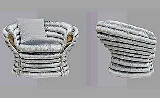 Luxury Super upholstered Armchair