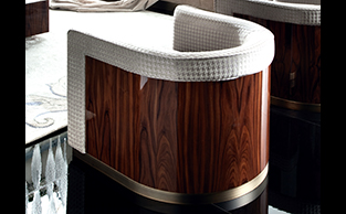 Luxury Rosewood Armchair