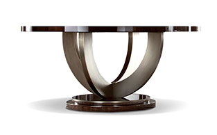 Luxury Rosewood Sunburst Dining Table